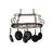 Neo Metal Handcrafted Oval Hanging Pot Rack-124968251