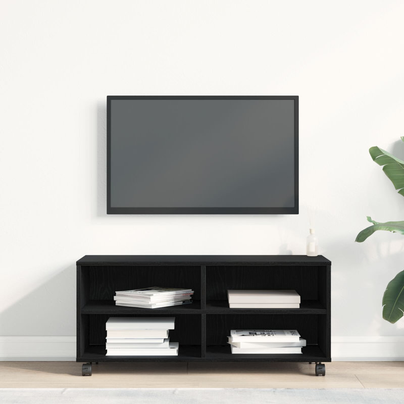 TV Stand for TVs up to 32", Black Oak