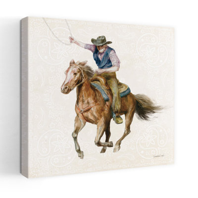 Motif contemporain Riders Of The Range Iv