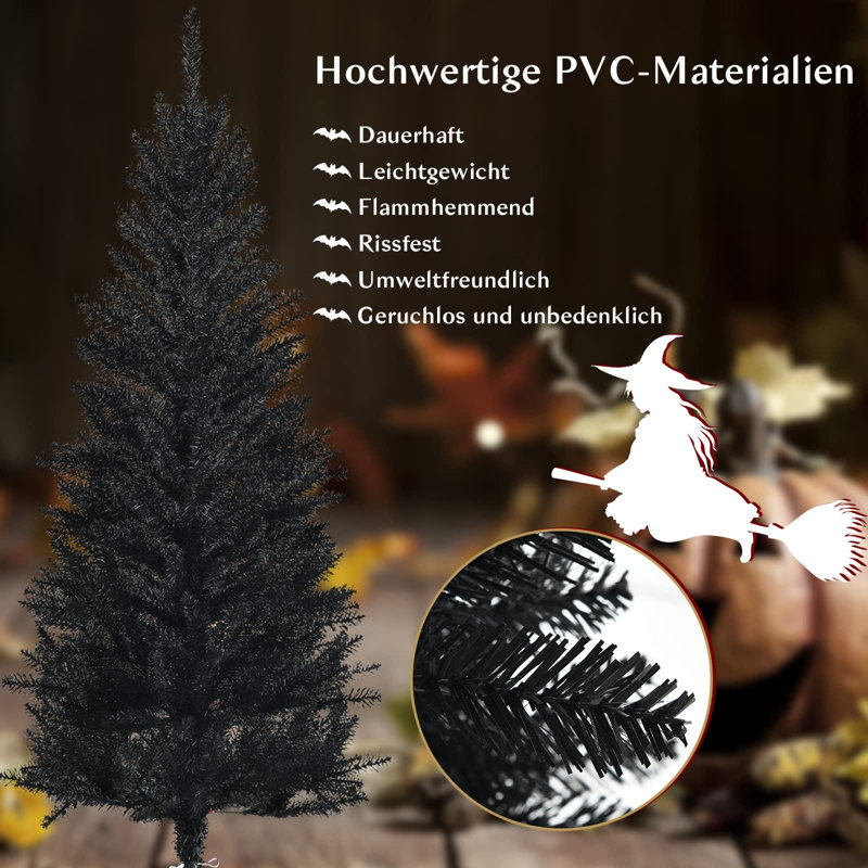 Black Cashmere Christmas Tree