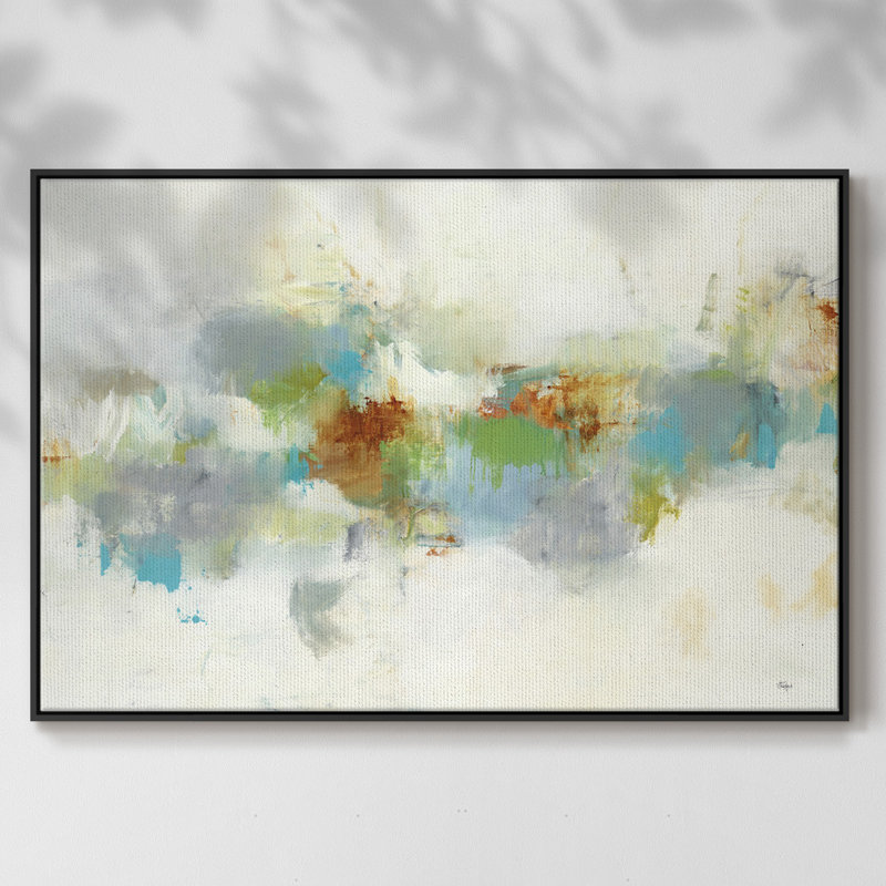 «Fortune Found», reproduction sur toile, H 27 po x l 41 po x P 2 po, Noir