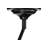 1-light Matte Black Modern Mini Pendant Light With Cylindrical Metal Shade