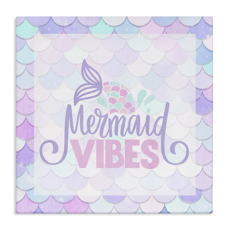 «Pastel Mermaid Vibes», conception de Kim Allen, H 17 po x l 17 po