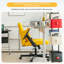 Chaise de bureau ergonomique à roulettes-628402911