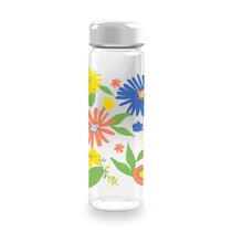 Floral Bloom – Half Gallon Water Bottle With Storage Sleeve – H2O
