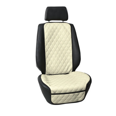 Faux Leather Front Seat Protector