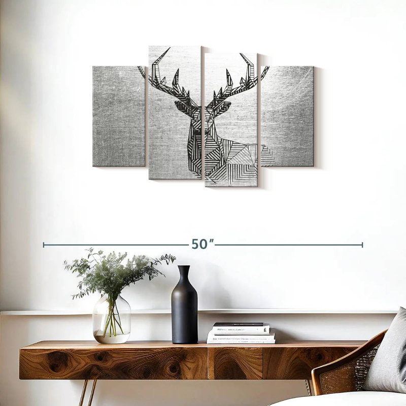 Cerf Brampt, H 22 po x l 36 po