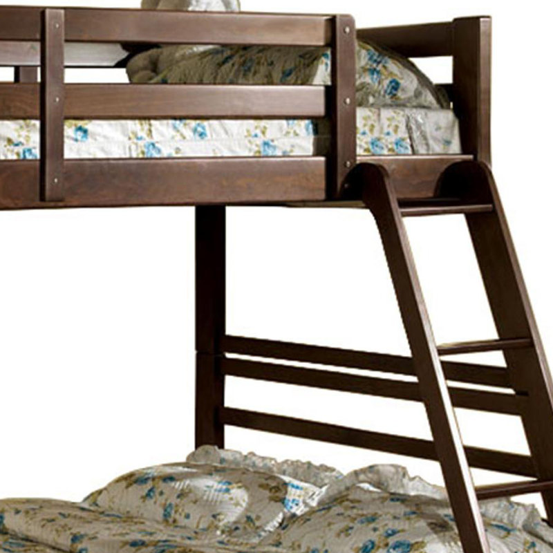 Alphonso Kids Twin Over Full Bunk Bed with Drawers, Brown