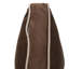 20 coussins goussets Bella chocolat - duvet