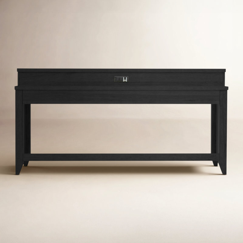 Mya 72" Console Table, Black, 36" H x 72" W x 18" D