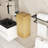 Natural Oak Bathroom Floating Side Cabinet