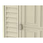 4 ft x 10 ft Plastic Lean-to Storage Shed
