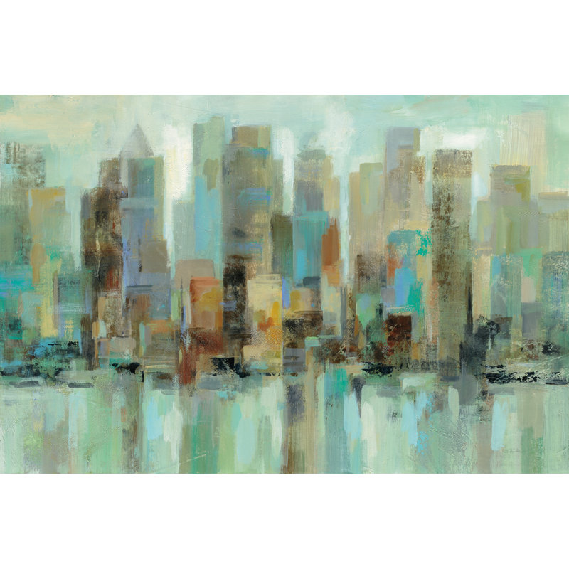 Morning Reflections by Silvia Vassileva - Wrapped Canvas Painting, 51cm H x 76cm W x 3.8cm D	