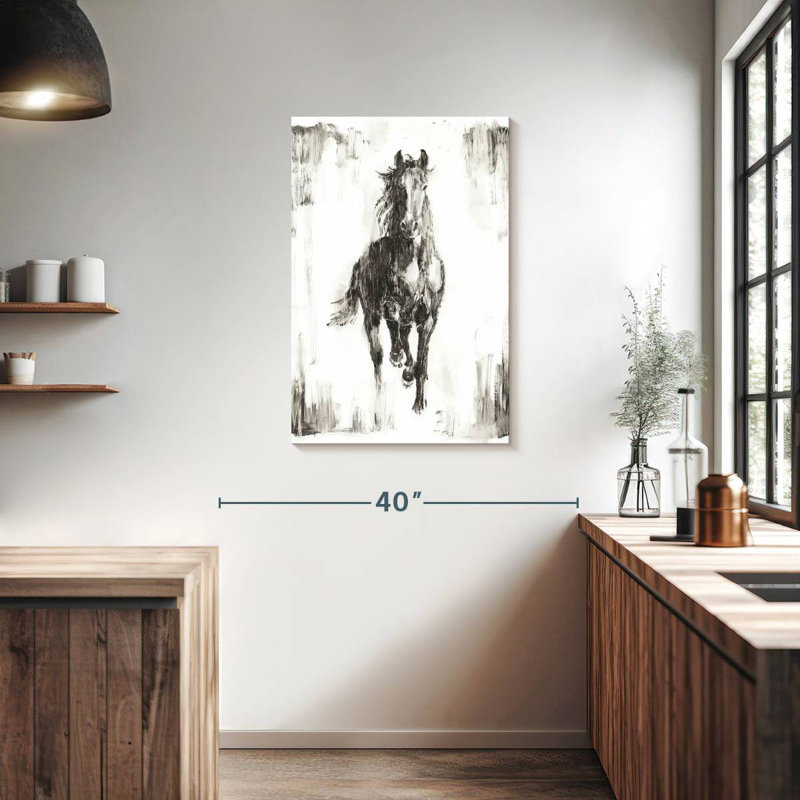 Étalon brun rustique Brampt I, H 36 po x l 24 po