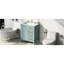 Meuble-lavabo de 30 po avec lavabo en céramique, système de support d'armoire. Style contemporain. Structure et bois massif. Assemblage requis. Revêtement imperméable. Système de teinture.-977394897