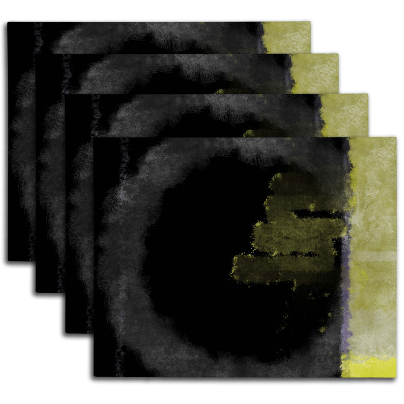 Napperon abstrait en polyester