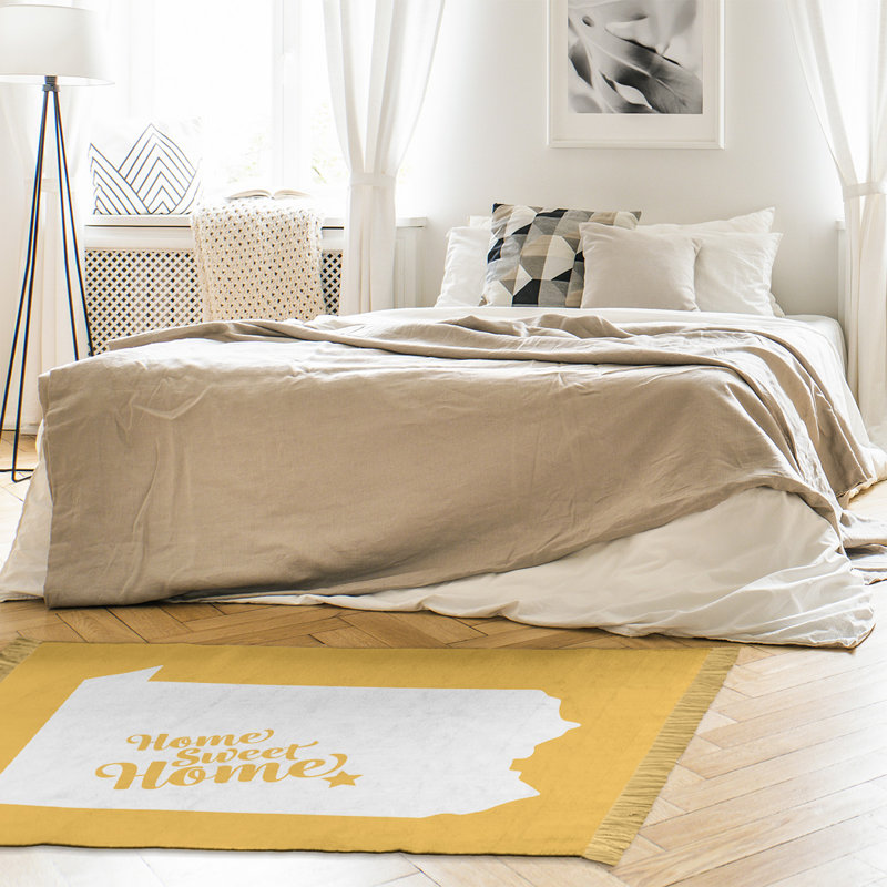 Tapis de zone jaune harrisburg the home