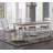 Ares Solid Wood Base Dining Table