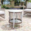 Table d'appoint d'extérieur 17,32 po Bohemian Garden
