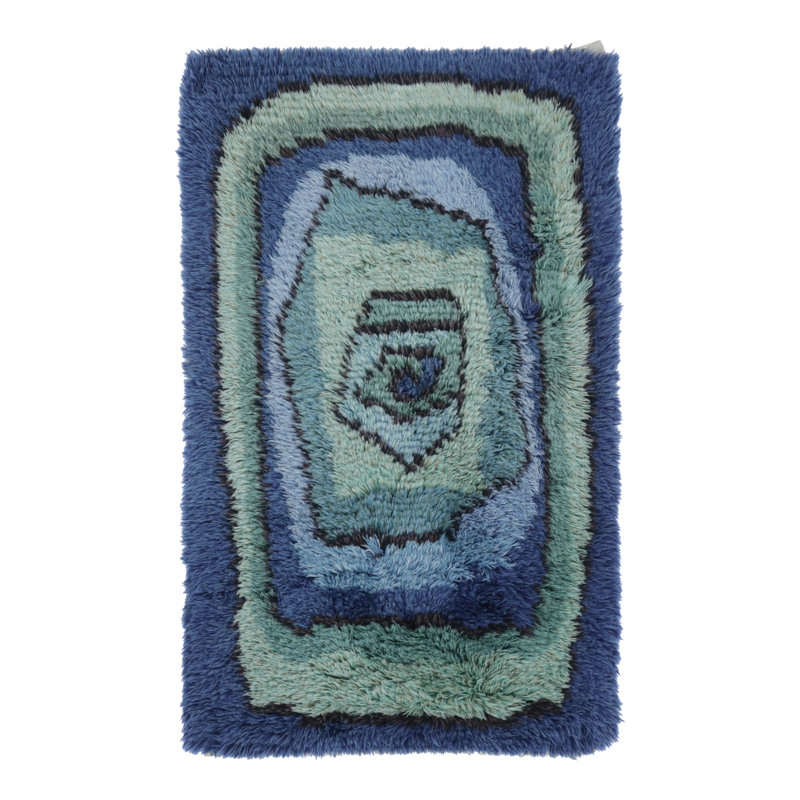 Vintage One-of-a-Kind 2'6" X 4'2" Hand Knotted Area Rug