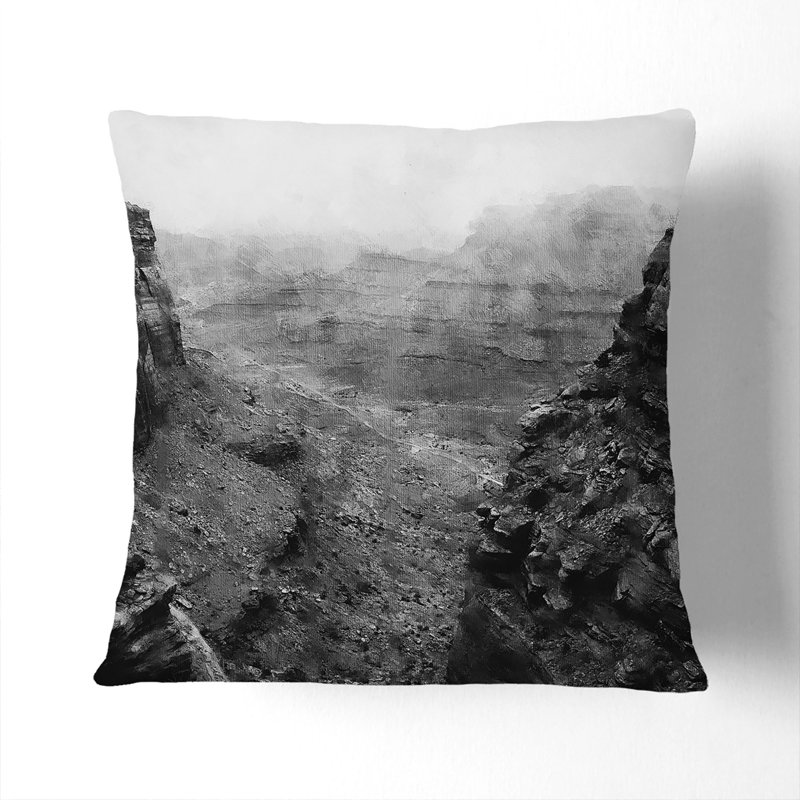 The Canyonlands in Utah Painting Scatter Cushion, 40cm H x 40cm W x 15cm D