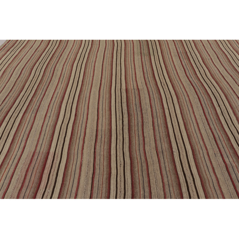 Kilim & Flat Weave One-of-a-Kind 10'9X12'3 Area Rug