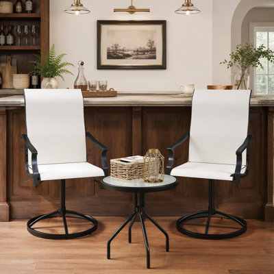 Ensemble de 2 chaises de patio Outsunny