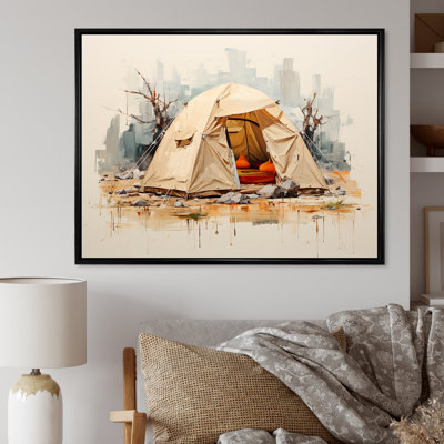 " Camping Tent Outdoor Adventure "