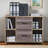 Walnut File Cabinet With 2 Drawers-1648184285