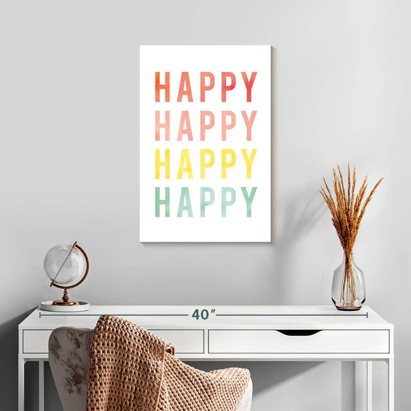 Tergel «Happy», H 24 po x l 16 po