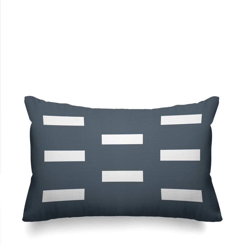 Coussin décoratif intérieur / extérieur Luella, gris