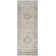 Weber Machine Washable Oriental Ivory/Blue Area Rug