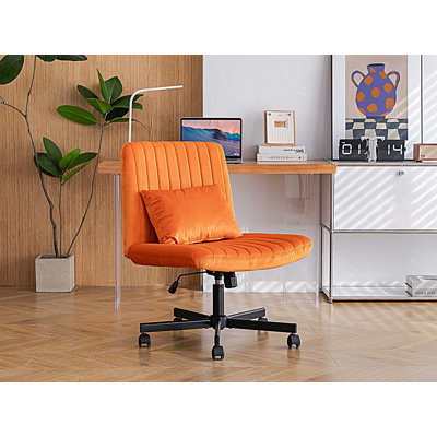 Chaise de bureau moderne, fauteuil de bureau d'ordinateur en lin