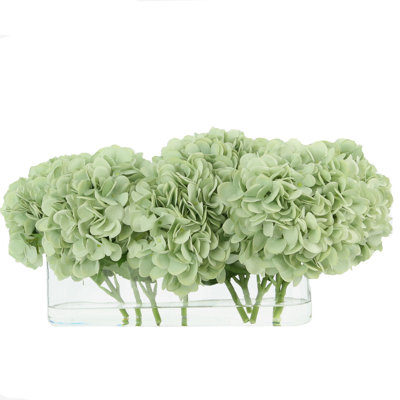 Polysilk Hydrangea Arrangement