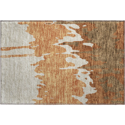 Tapis paprika de qualité supérieure lavable à la machine Prisco