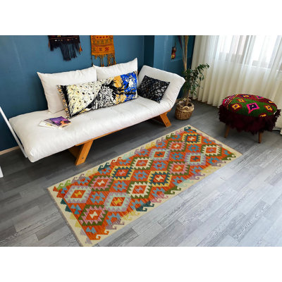 Kelveon Wool Geometric Rug