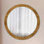 Huldar Glass Flat Wall Mirror
