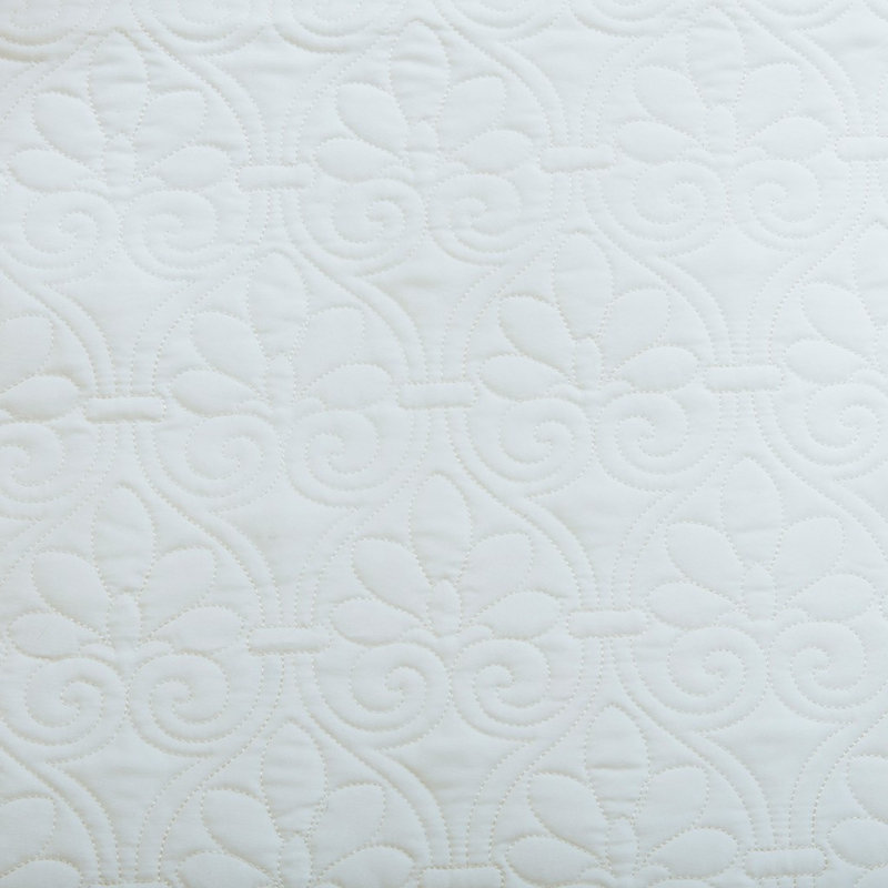 Ensembles de literie en coton Comfort, conception réversible blanche pour la maison