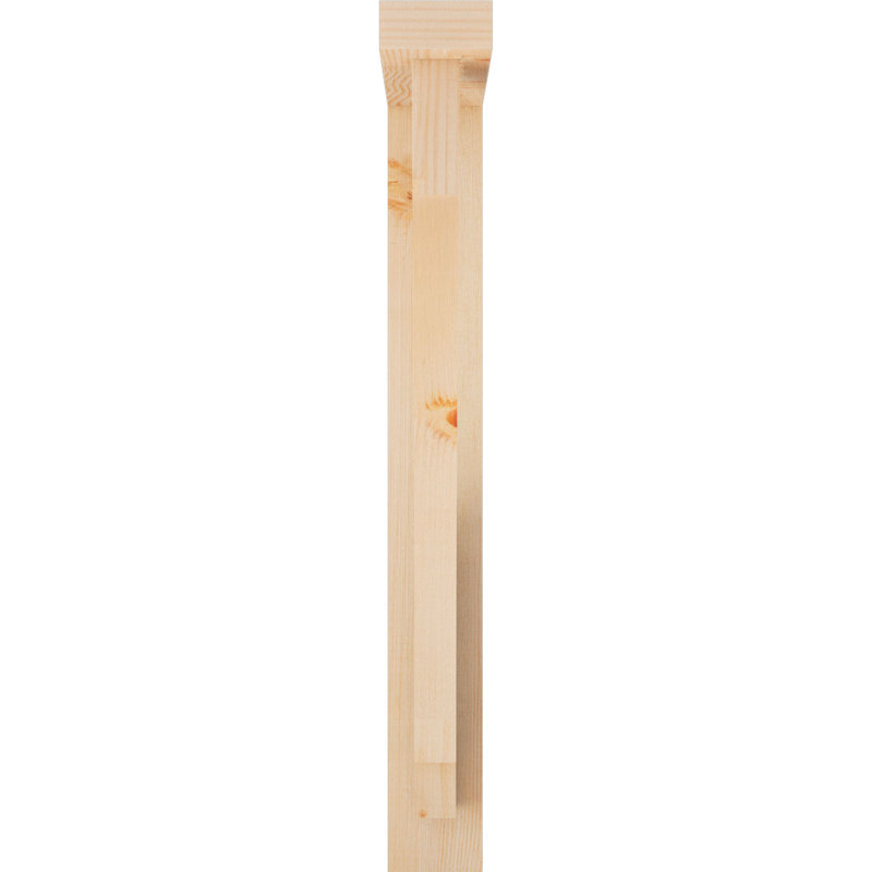 Support de bloc impérial avec entretoise décalée, 30 po x 18 po, Sapin Douglas de l 3 1/2 (lisse)