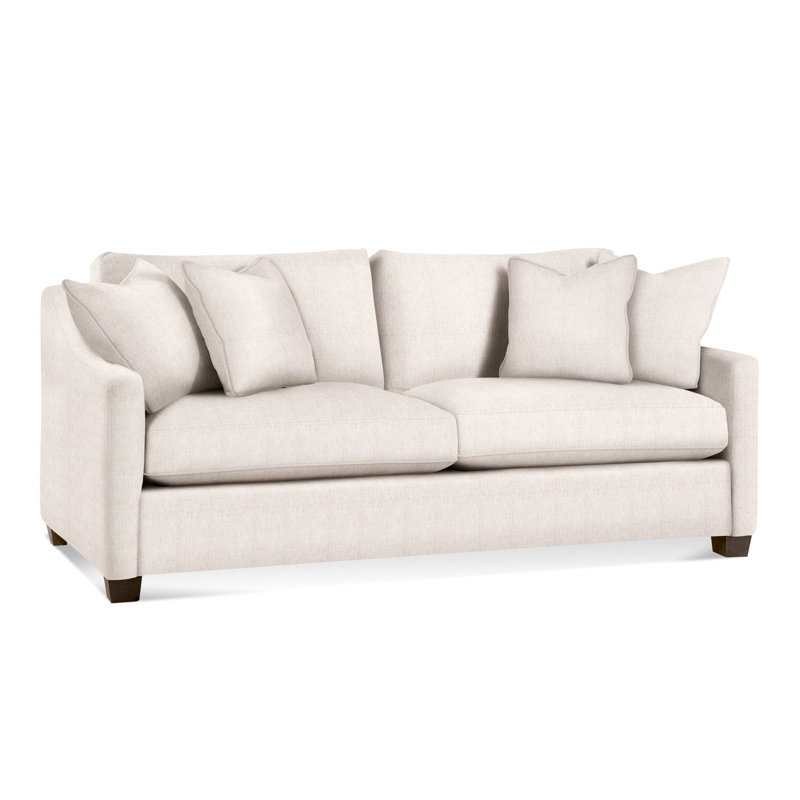 Oliver Sofa, White Sugar Performance; 0863-91, Honey