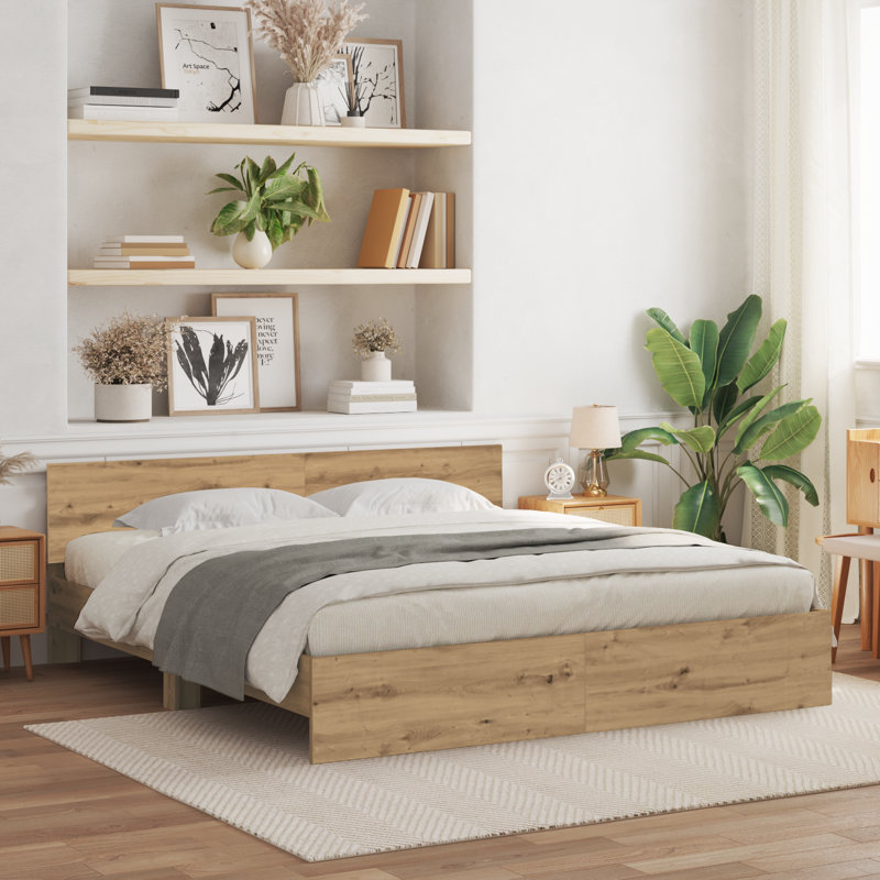 66-3 Bed, Artisan Oak