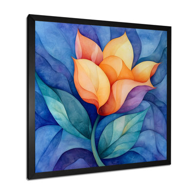 «Aqua Velvet Embrace Of Tulip II», reproduction sur toile