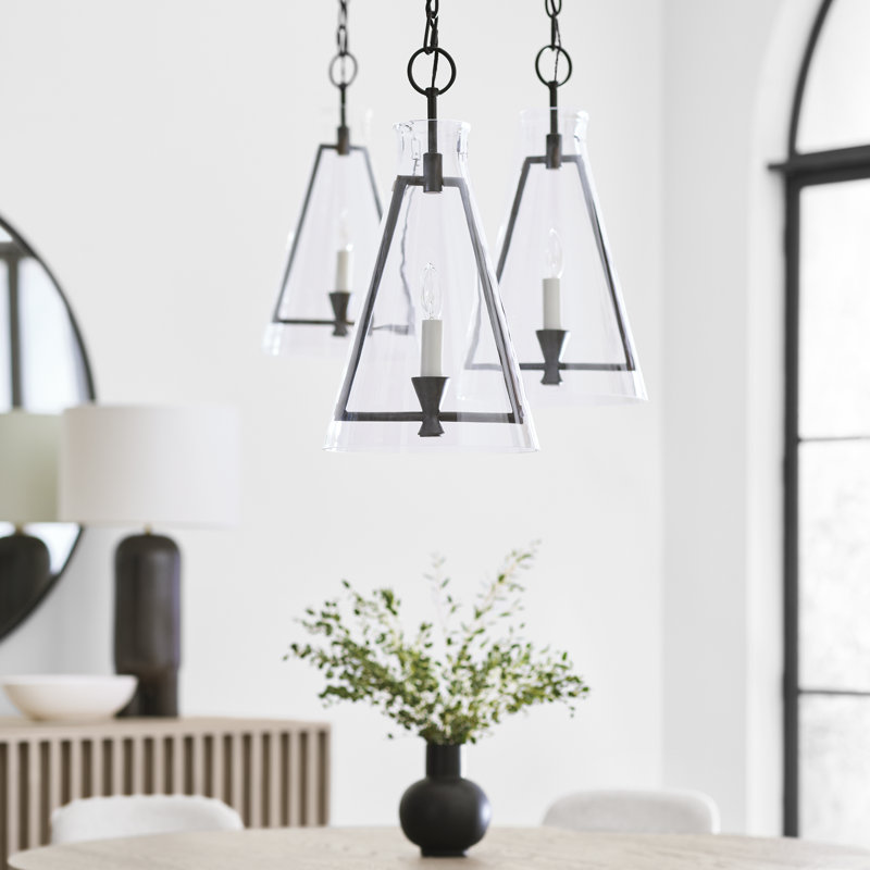 Keystone 1 - Light Pendant, 29.63" H x 16" W x 16" D
