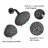 Shower Faucet With Matte Black Finish & 5 Sprays - Corrosion 5 Tub Spout And