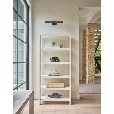 Bibliothèque en bois massif H 80 "x l 36" Rosalie