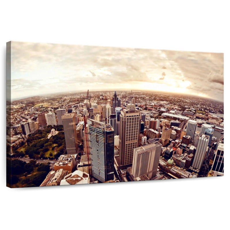 Sydney Sunset, 20" H x 30" W