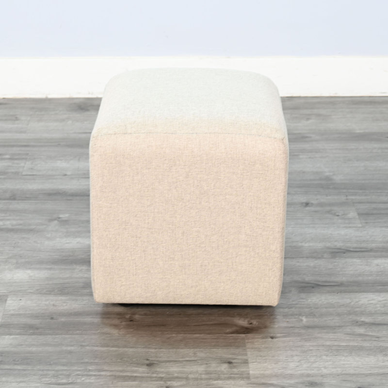  Gibson Ottoman Cushion Stool with Casters