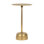 Table d'appoint en aluminium vintage Samuel