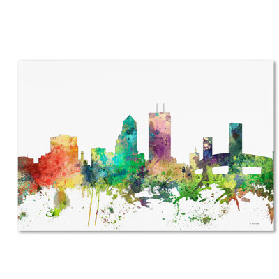 « jacksonville floride horizon sp », impression sur toile tendue