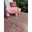Anarhu Boho Damask Machine Washable Peach Area Rug-897433340